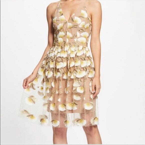 Dress the Population Betsy Lilly Floral Dress Size Small - Picture 1 of 11